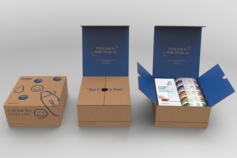 How can an e-commerce brand develop customized corrugated packaging?
