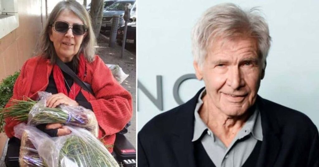 Harrison Ford and Mary Marquardt